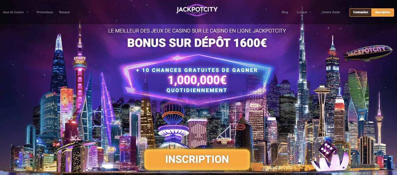 JackpotCity login