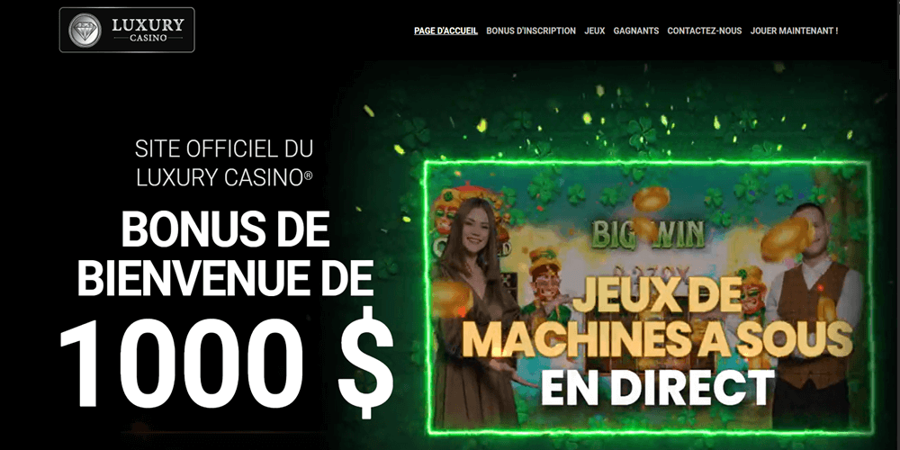 Luxury Casino $1000 bonus